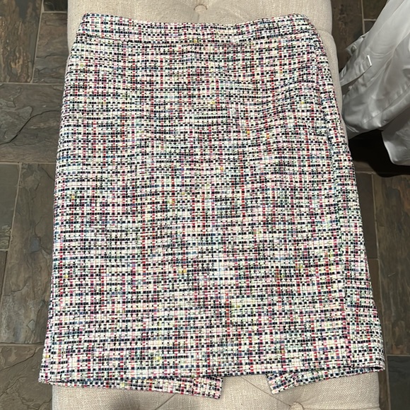 J. Crew rainbow tweed skirt - Picture 4 of 5